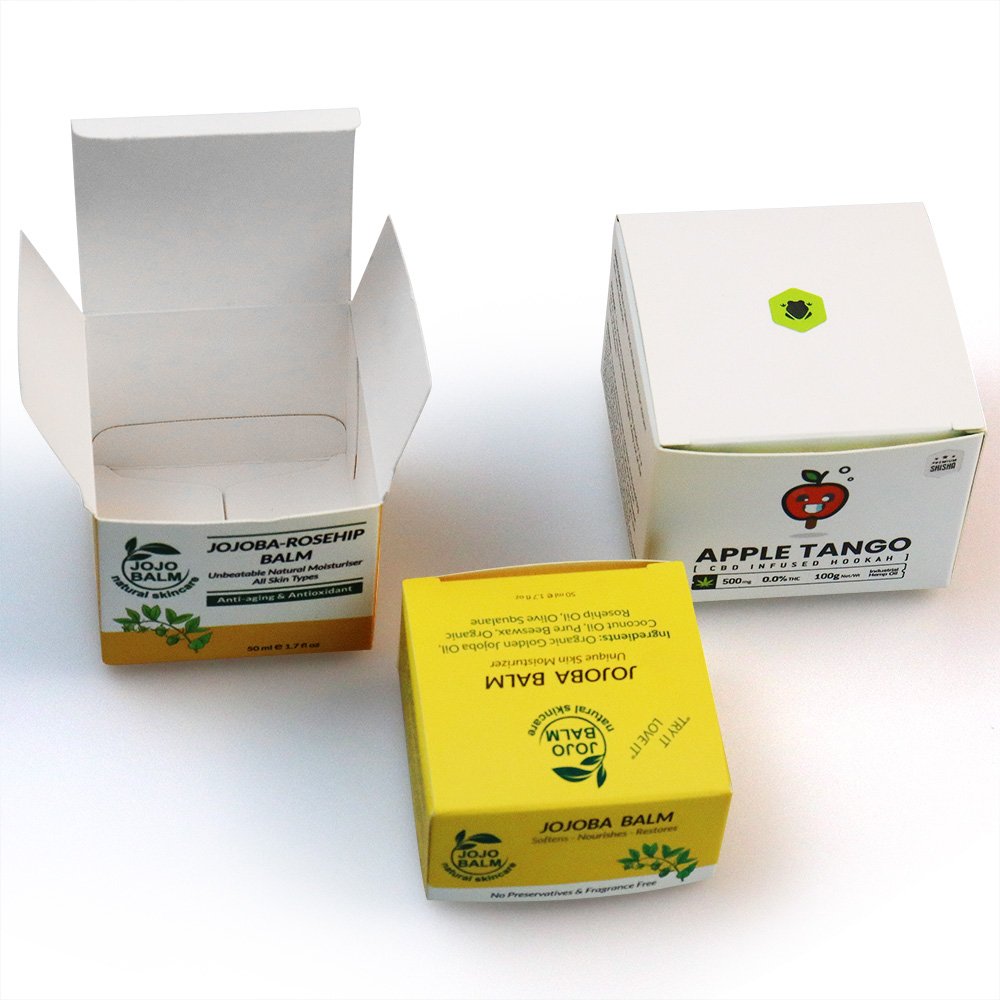 Custom printed CBD skincare boxes, eco-friendly packaging