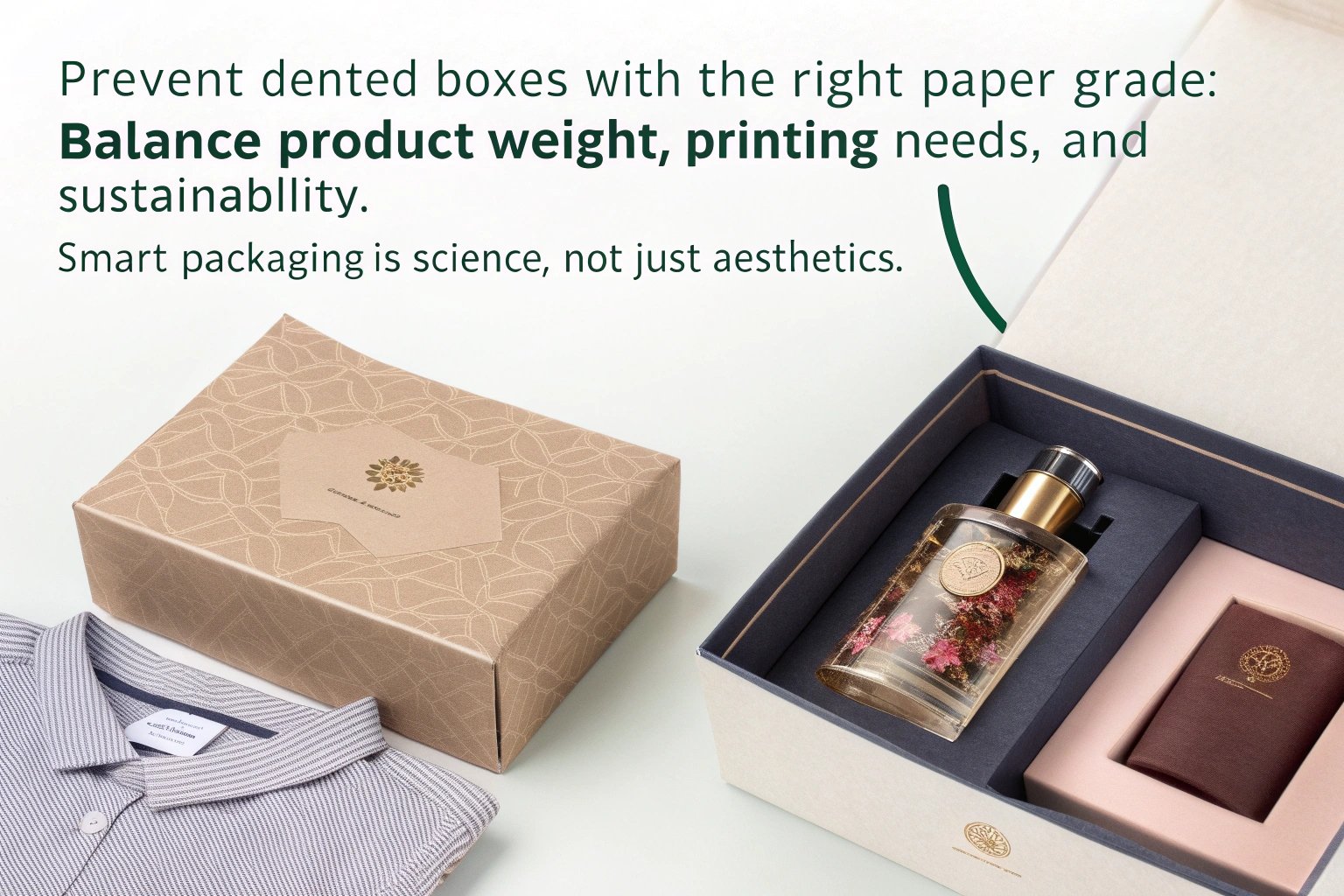 Premium rigid packaging box for luxury products