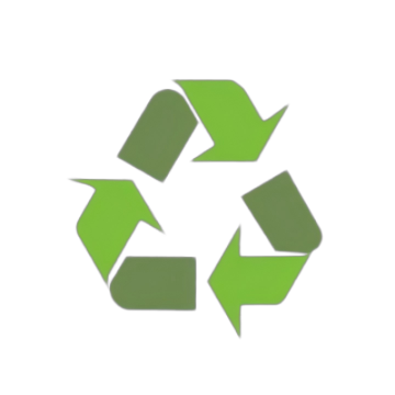 Recycled material icon
