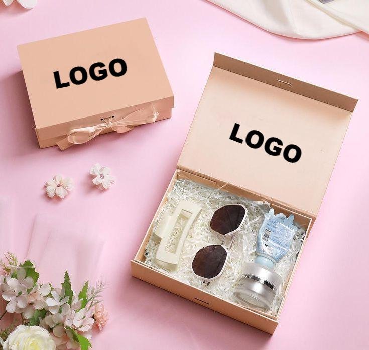 Luxury product displayed in an open magnetic box