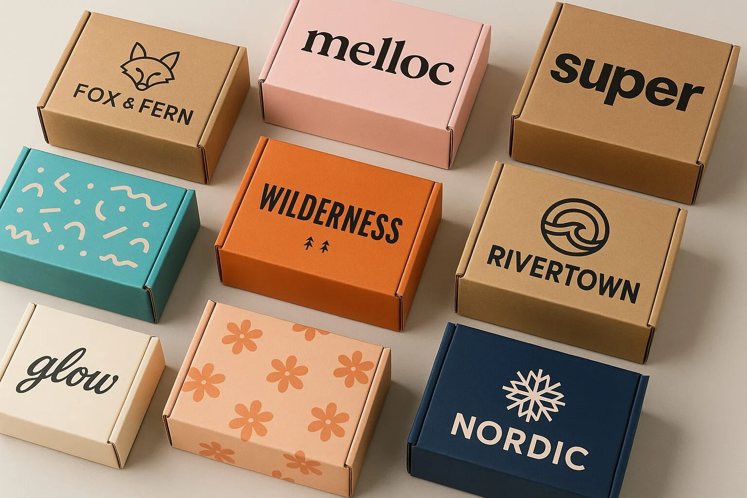 sturdy corrugated boxes for shipping cosmetics
