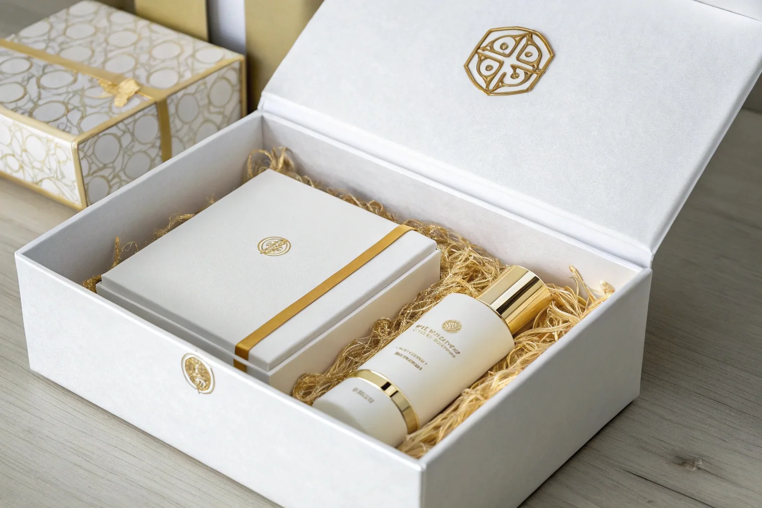 luxury unboxing experience with inserts