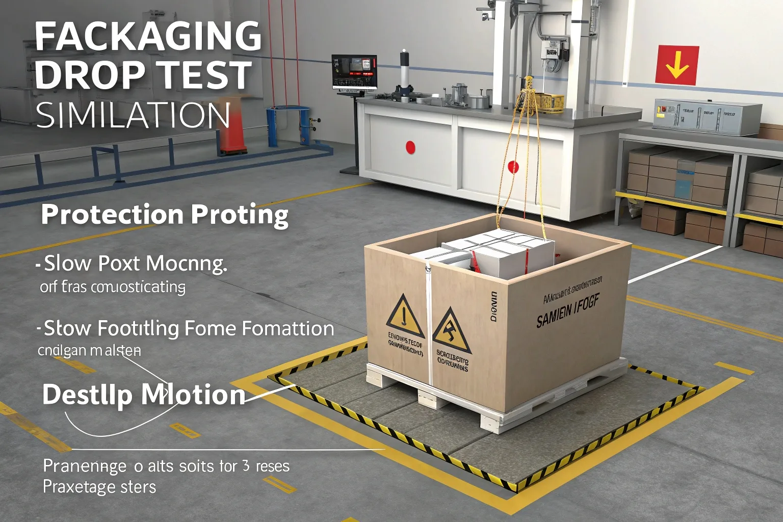 packaging drop test simulation